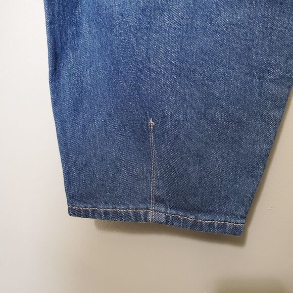 Universal Thread Balloon Jeans Womens Size 4R High Rise Tapered Dark Wash New - Picture 7 of 12